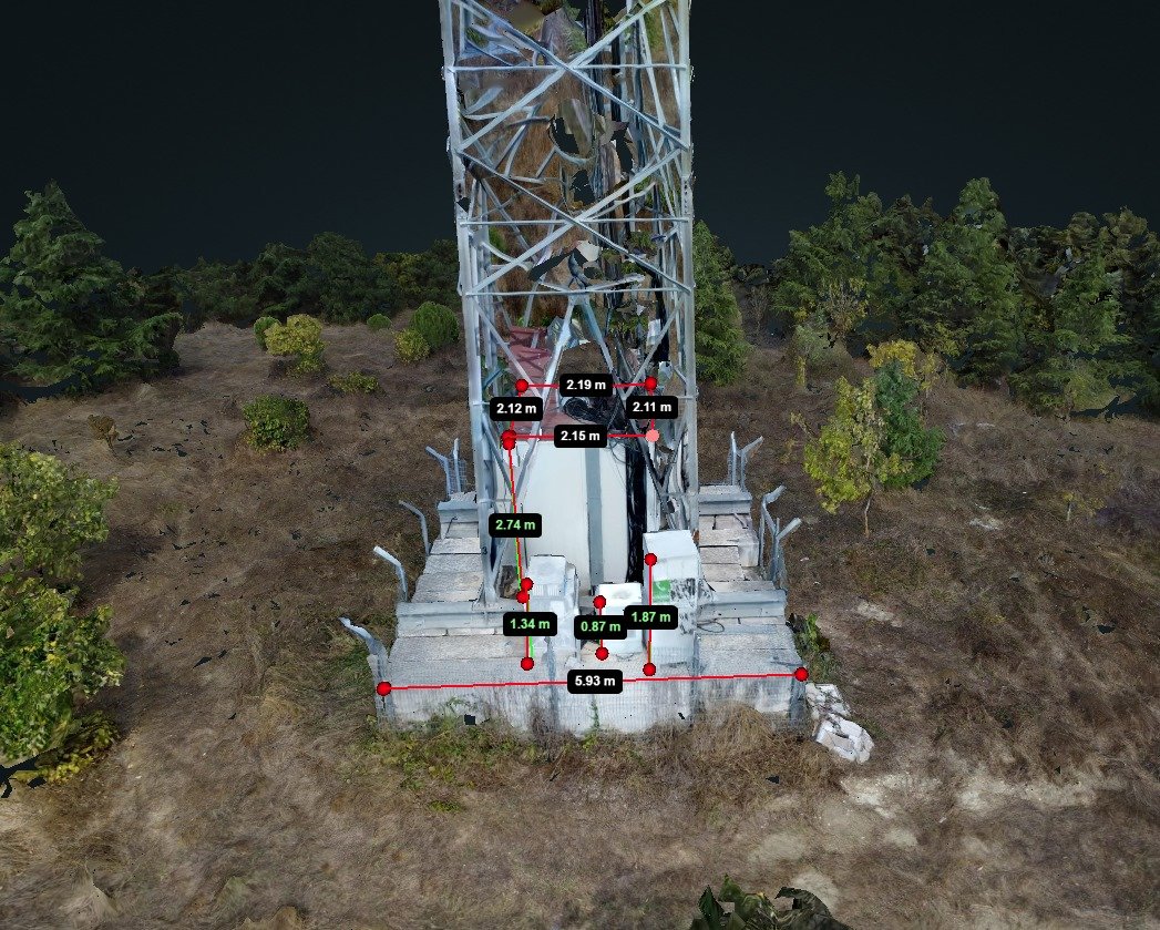 Aerial field survey — elipptic5G orthomapping mission